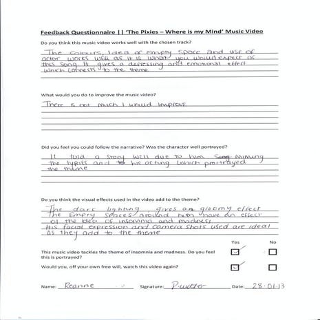 Audience Feedback 02