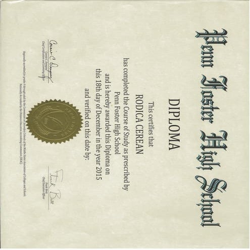High School Diploma
