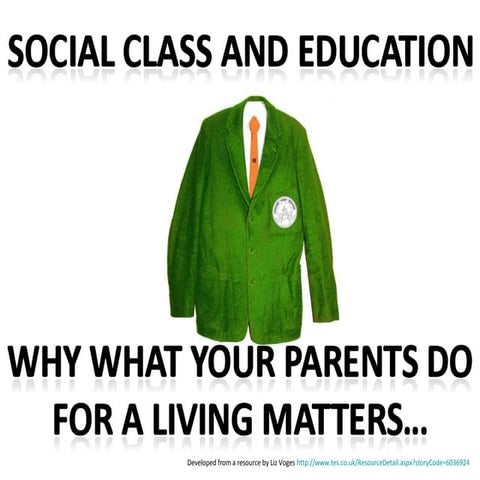 Social Class and Attainment | PPT