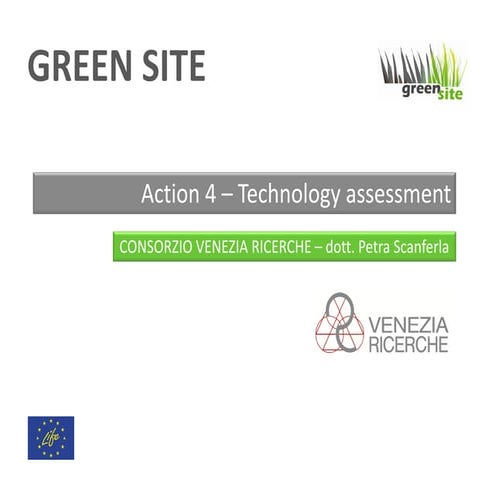 I risultati del progetto Green Site