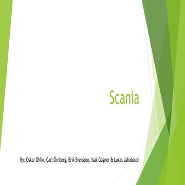Scania | PPTX