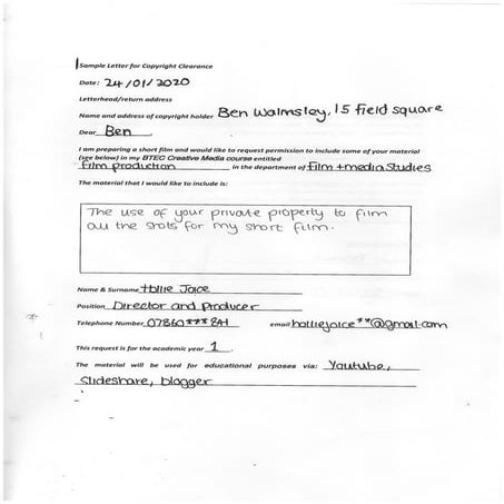 Scriptwriting assignment | DOCX