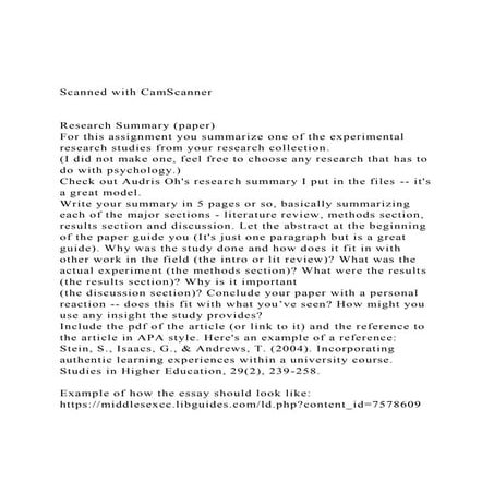 Scanned with CamScannerResearch Summary (paper)For thi.docx