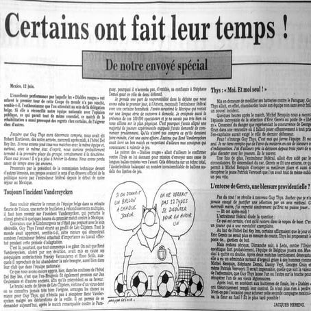 Diables 86 : "Certains ont fait leur temps"