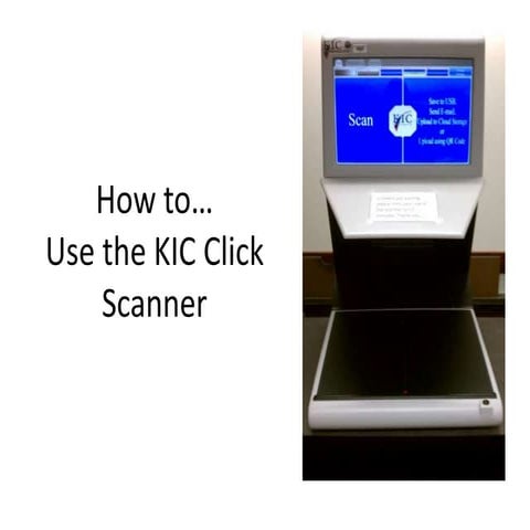 Scanning Instructions | PDF