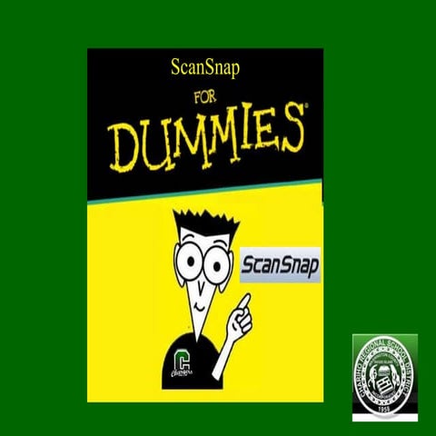 ScanSnap for Dummies