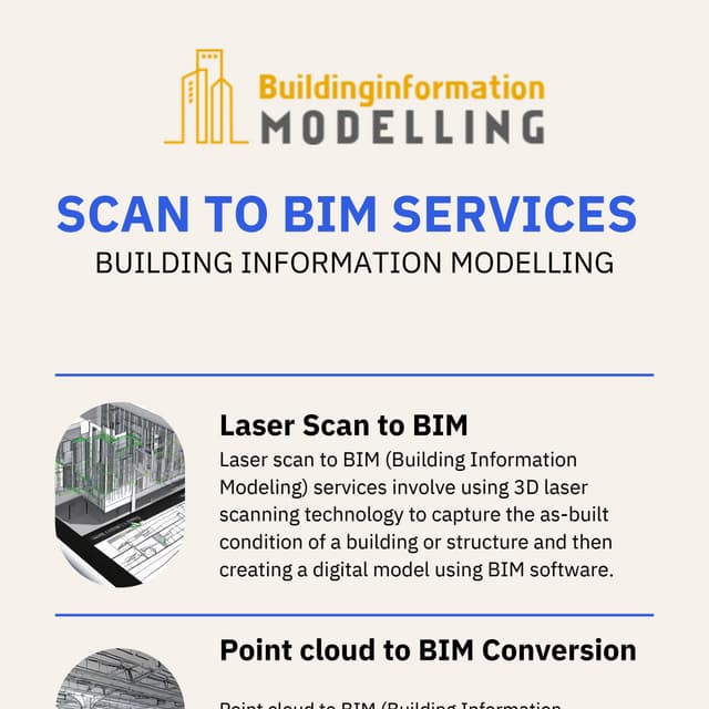 Scan to BIM Modeling Services