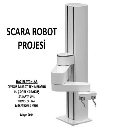 Scara robot projesi 