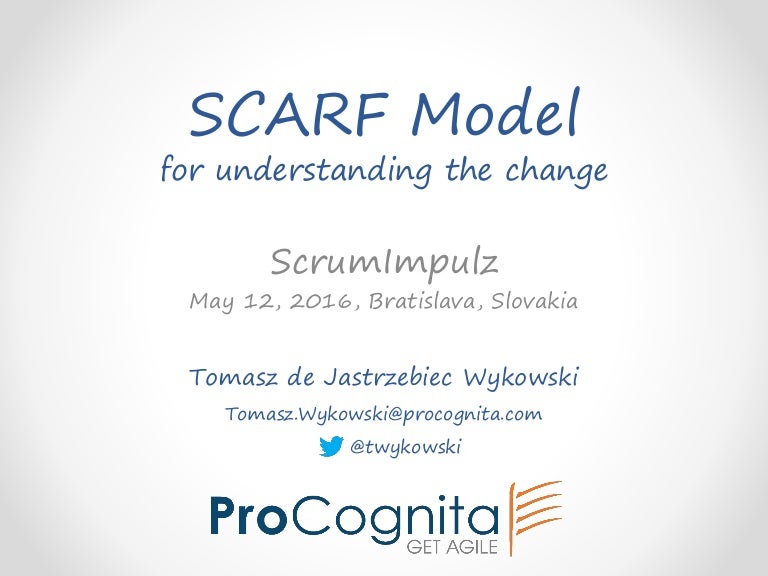 Scarf Model for understanding the change