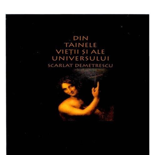 Scarlat demetrescu   din tainele vietii si ale universului (public pdf)