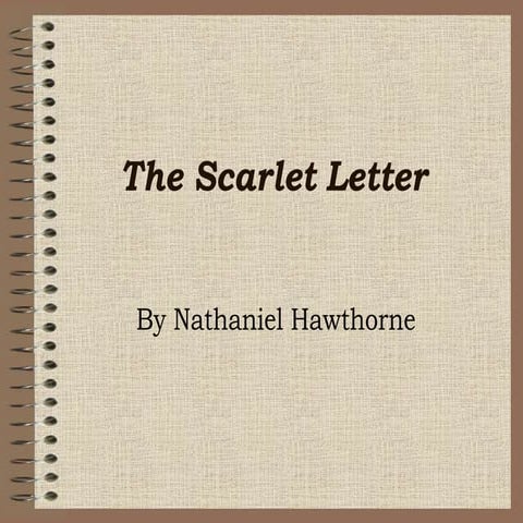 Scarlet letter