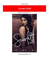 Scarlett XOXO Scarlett XOXO
