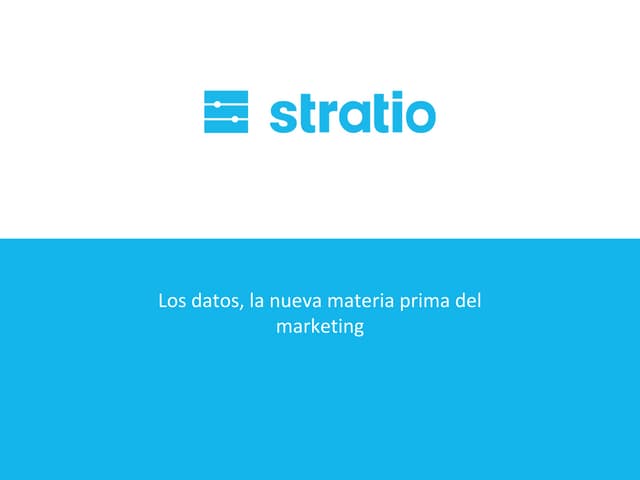 Óscar Méndez - Big data: de la investigación científica a la gestión empresarial