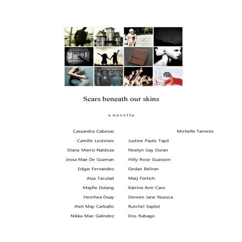 Scars beneath our skins