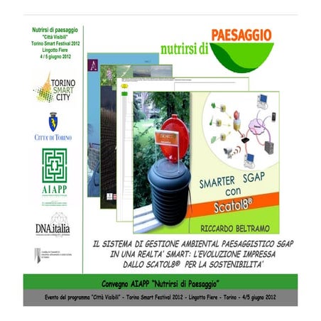 Sgap sistema di gestione ambiental-paesaggistico | PDF