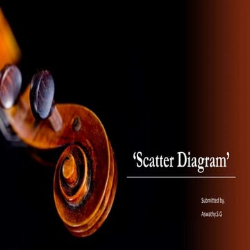 Scatter diagram in tqm