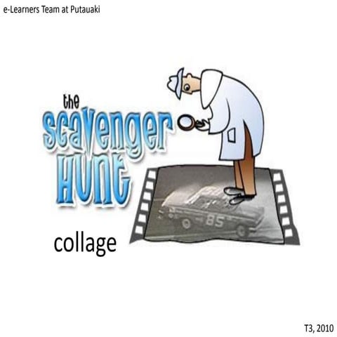 Scavenger Hunt Collage