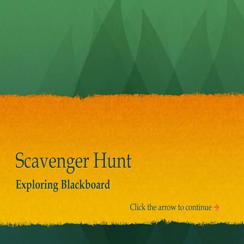 Treasure hunt sequences1296542856 | PPT