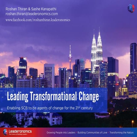 SCB - Leading Transformational Change
