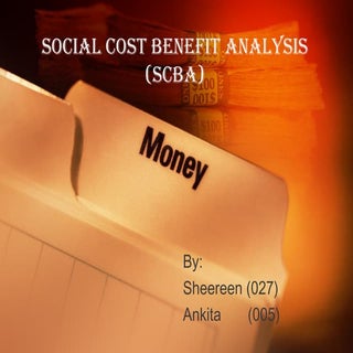 Social Cost Benefi Analysis