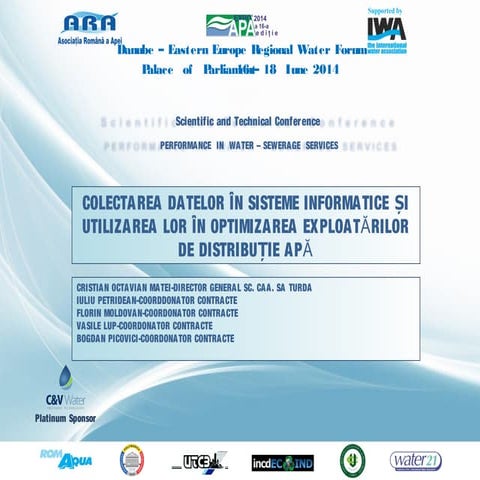 COLECTAREA DATELOR ÎN SISTEME INFORMATICE ȘI UTILIZAREA LOR ÎN OPTIMIZAREA EX...