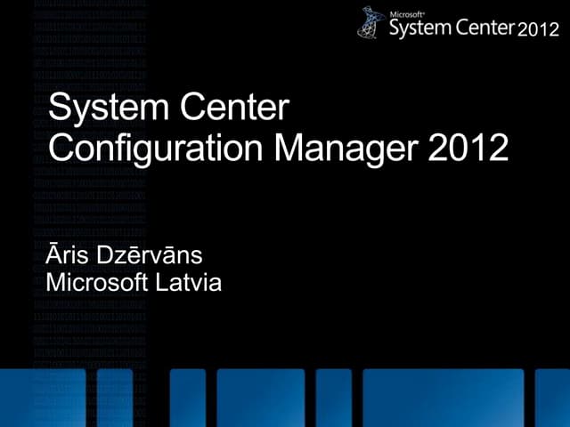 Sccm 2012
