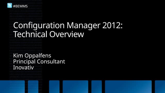 SCCM_TechnicalOverview  SCCM_TechnicalOverview