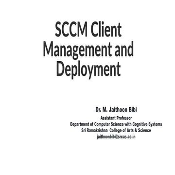 SCCM Client Management & Deployment_U2_Dr M Jaithoon Bibi.pdf