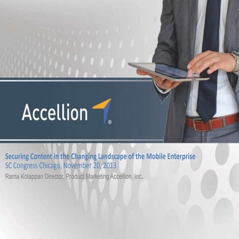 Accellion SC Congress Chicago Presentation 2014