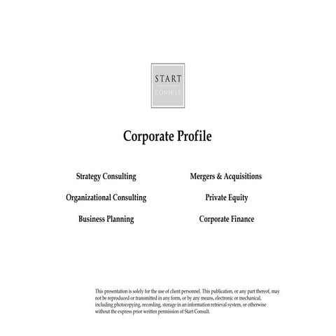 Sc corporate profile
