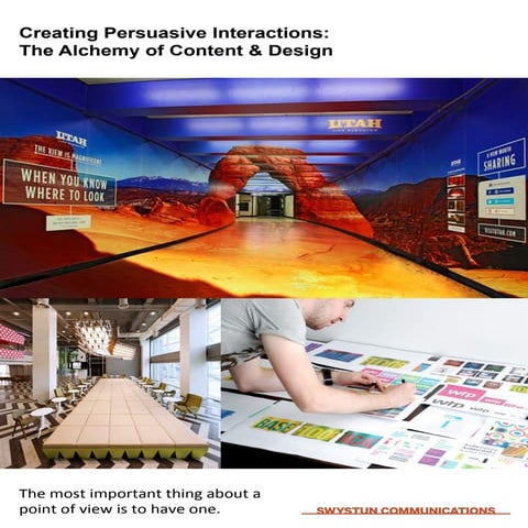 The Alchemy of Content & Design