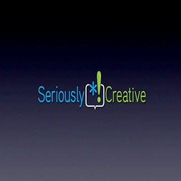 SeriouslyCreative Credentials (VISUAL)