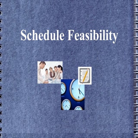 Scedule feasibility