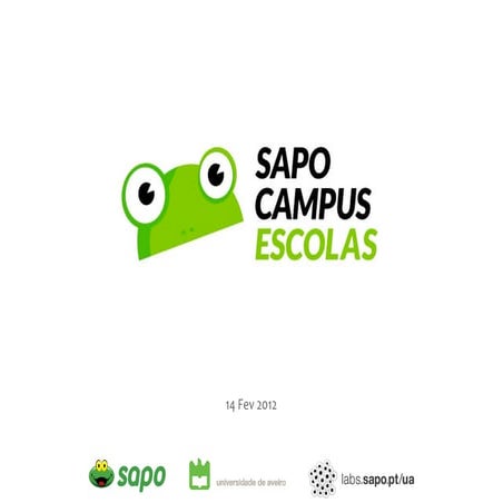 Apresentação SAPO Campus Escolase