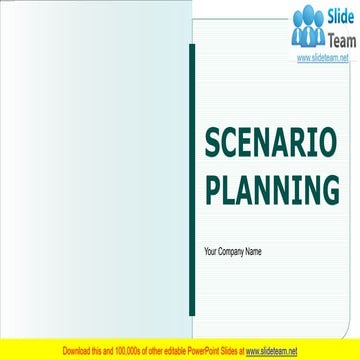 Scenario Planning PowerPoint Presentation Slides