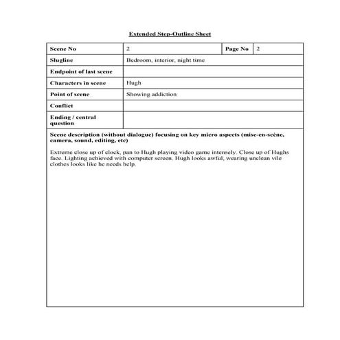 Wake me up script | DOCX