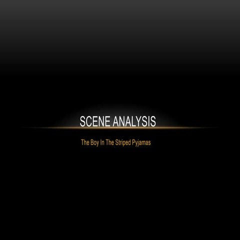 The Four Steps Of Scene Analysis How Do Cinematic Devises And – QXNKXO
