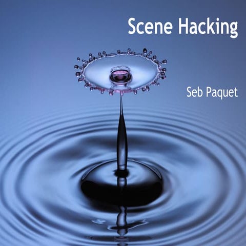 Scene Hacking by Seb Paquet