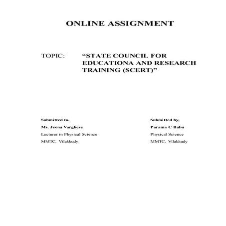 Online Assignment | DOCX