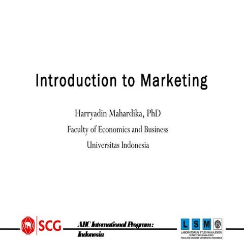 Marketing for Non Marketer