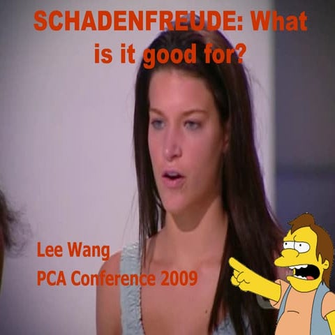 Schadenfreude as a Moral Philosophy in 'America's Next Top Model' and 'So You...