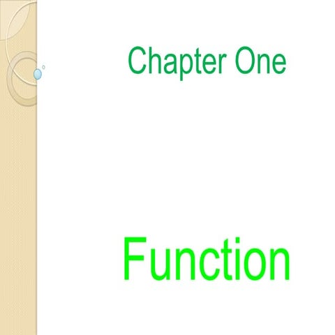 Math for Bus. and Eco. Chapter 1 