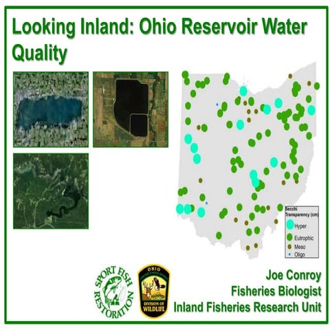 Looking Inland: Ohio Reservoir Water Quality