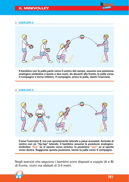 31 Esercizi Volley PDF Participant Sports Fitness And Exercise