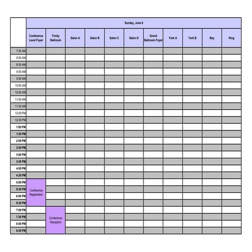 Schedule table | PPT