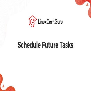 Schedule Future Tasks - RHCSA (RH134).pdf