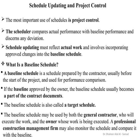 Schedule Updating and Project Control5-1.pptx