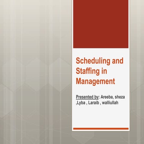 Scheduling and Staffing in Management.pptx
