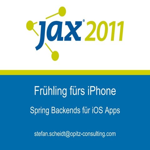 Fruehling fuers iPhone