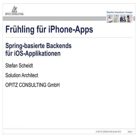 ipdc10: Spring Backends für iOS Apps